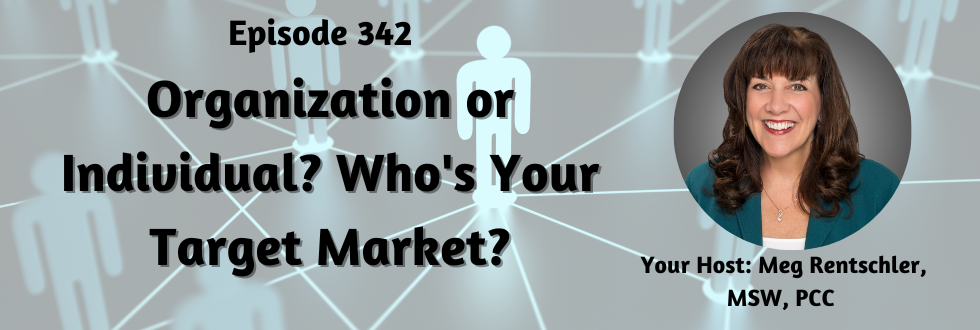 342: Organization or Individual? Who’s Your Target Market?