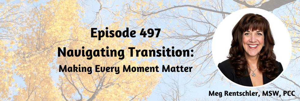 497: Navigating Transition: Making Every Moment Matter with Meg Rentschler